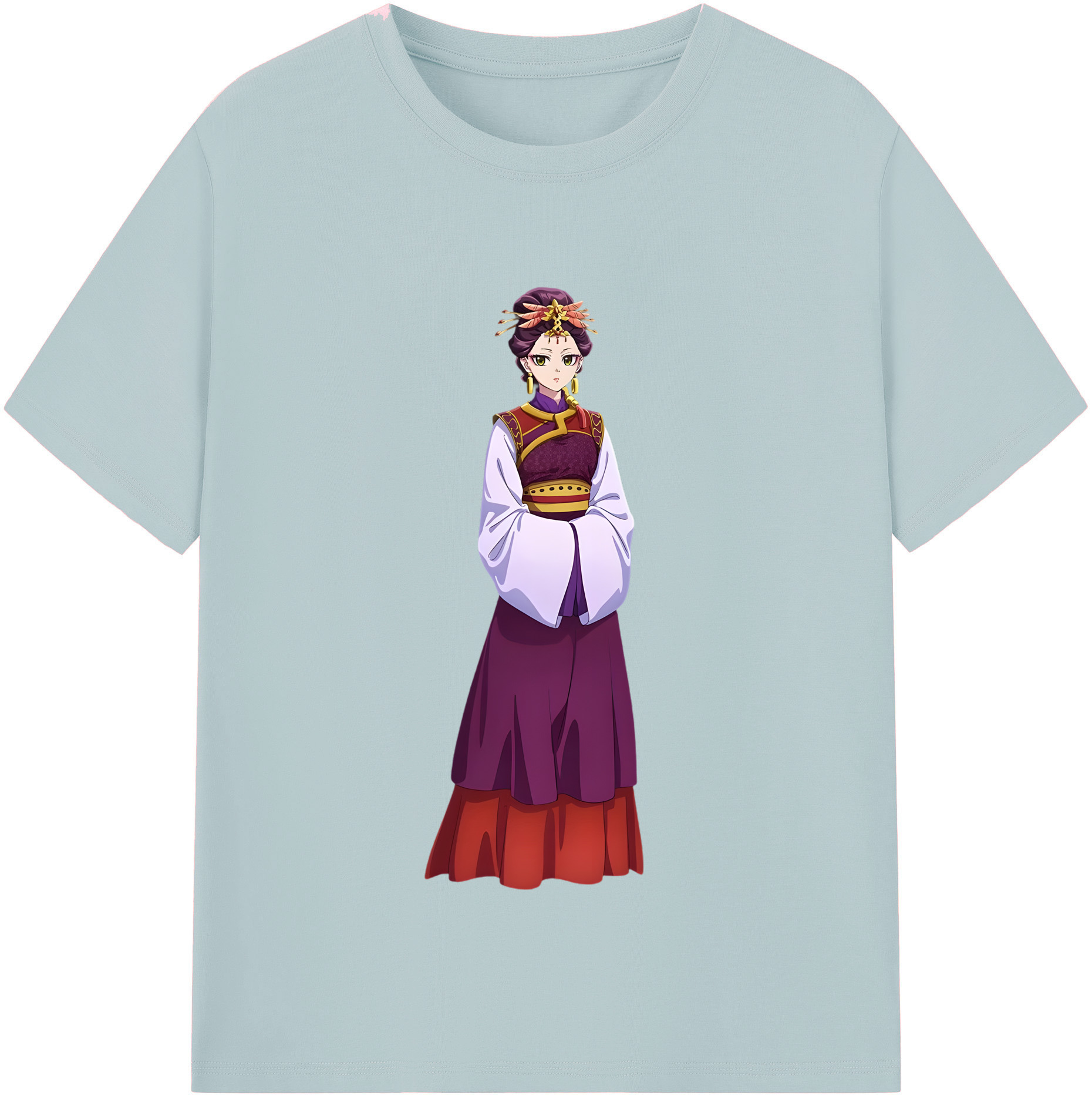 （画像用） 薬屋のひとりごと The Apothecary Diaries 綿100％半袖Tシャツ（フロントプリント）